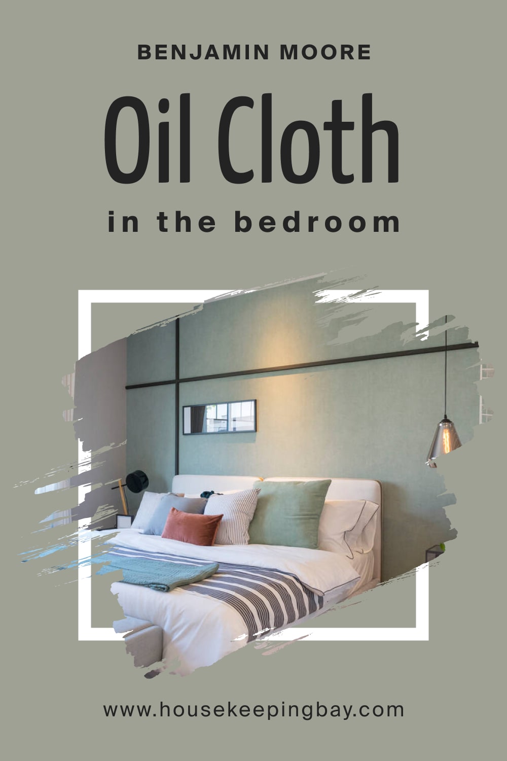 Benjamin Moore. Oil Cloth CSP 760 for the Bedroom