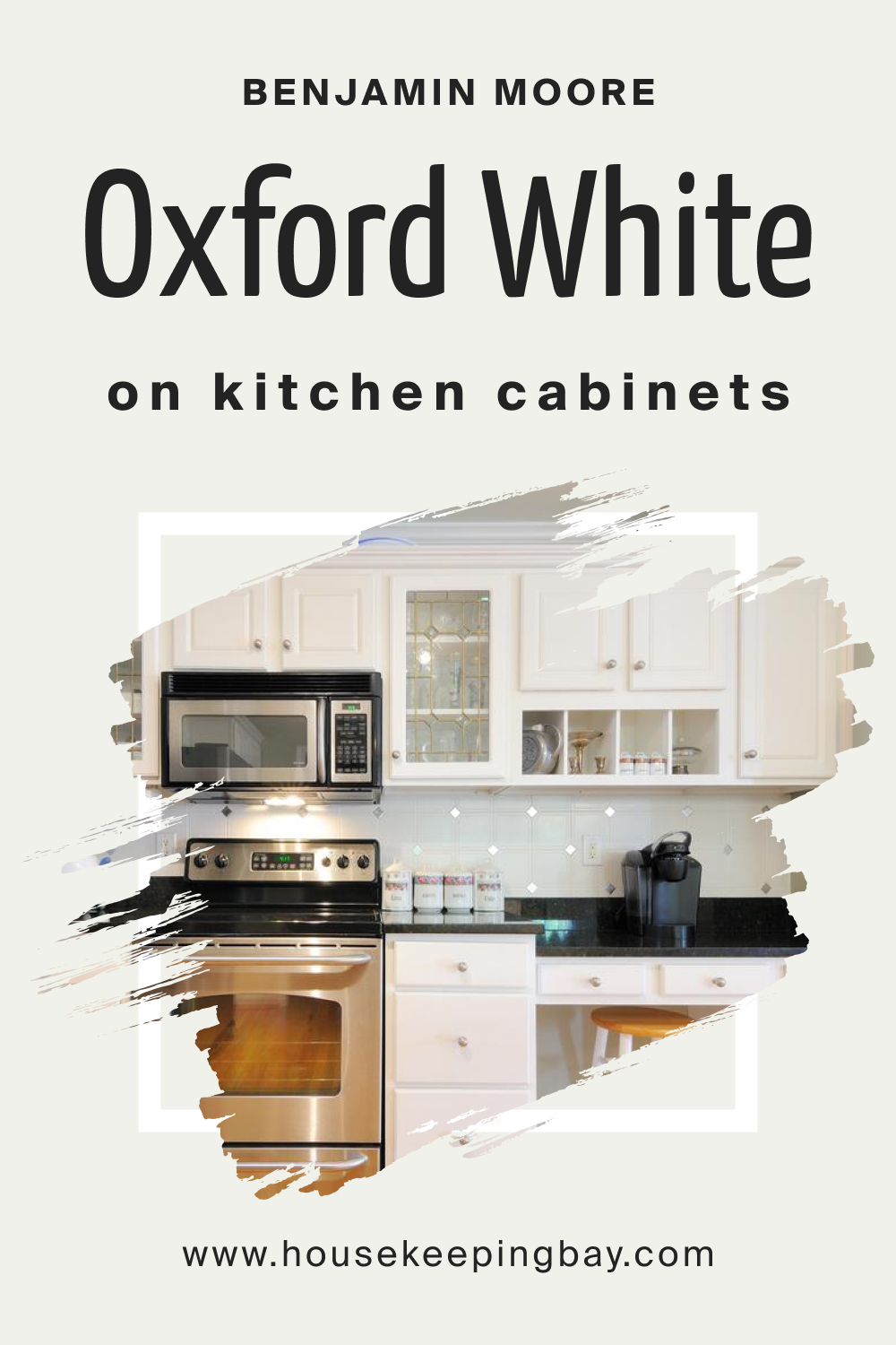 Benjamin Moore. Oxford White CC 30 On Kitchen Cabinets