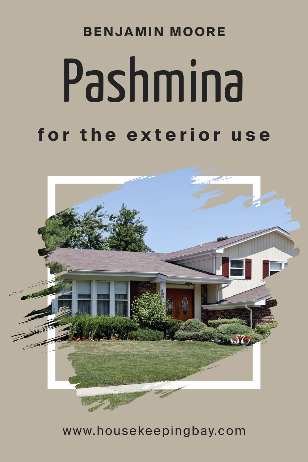 Benjamin Moore. Pashmina AF 100 for the Exterior Use