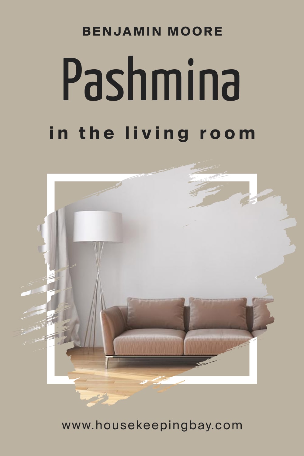 Benjamin Moore. Pashmina AF 100 in the Living Room