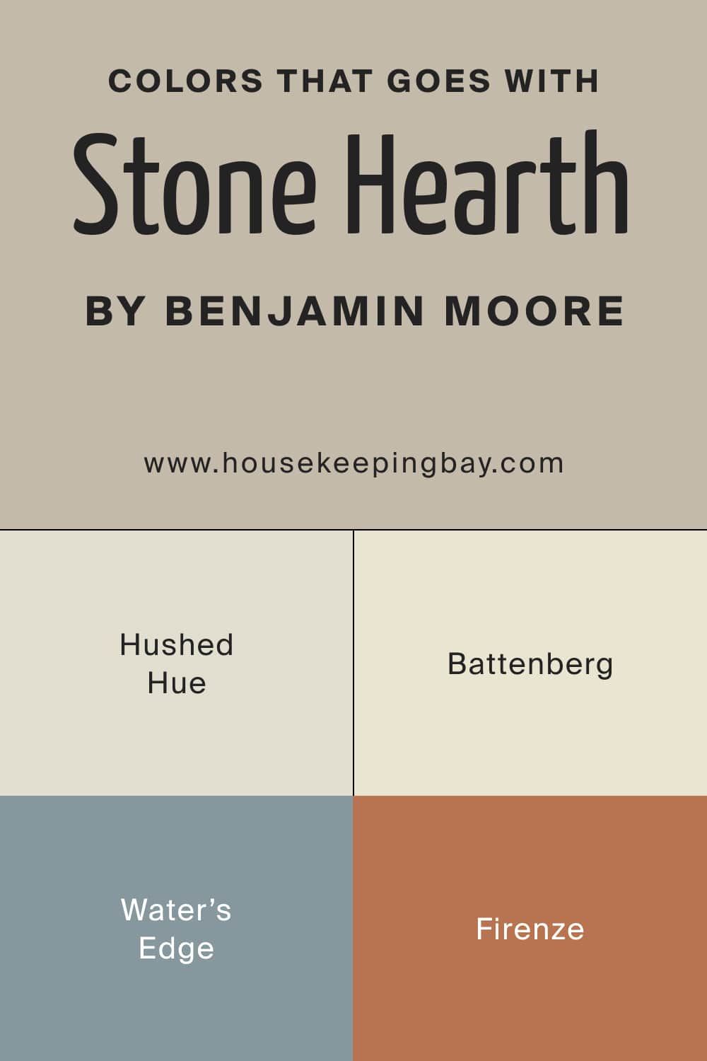 Colors That Go With Stone Hearth Paint Color