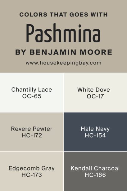 Pashmina AF-100 Paint Color by Benjamin Moore - Housekeepingbay