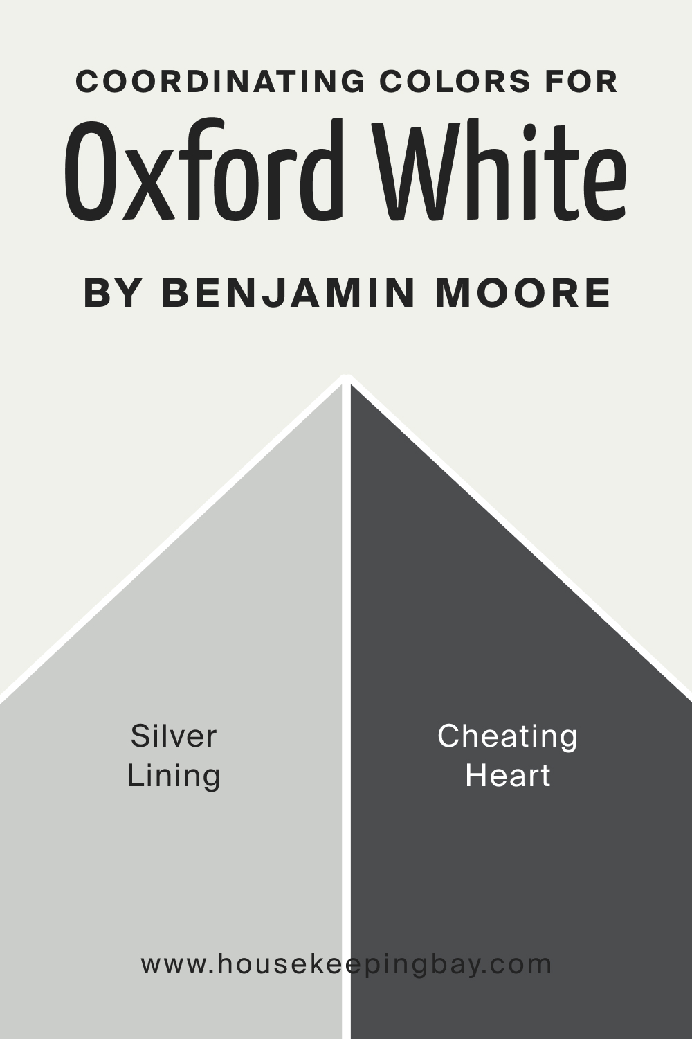 Coordinating Colors for Oxford White CC 30 by Benjamin Moore