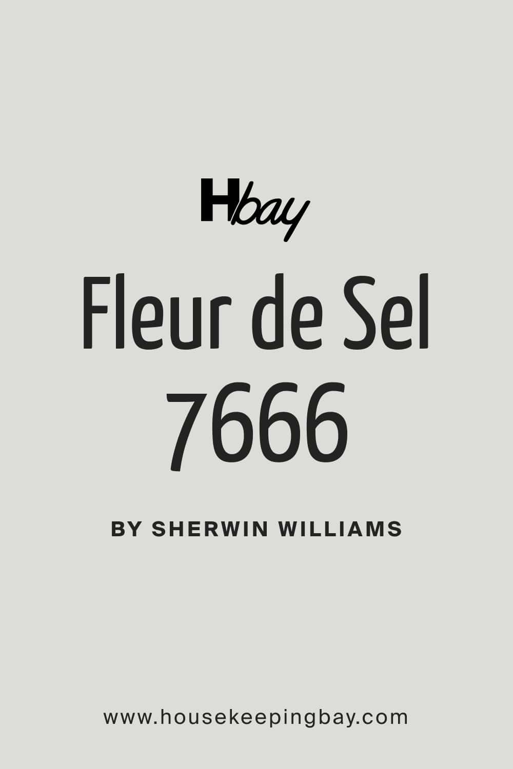 Fleur de Sel SW 7666 by Sherwin Williams
