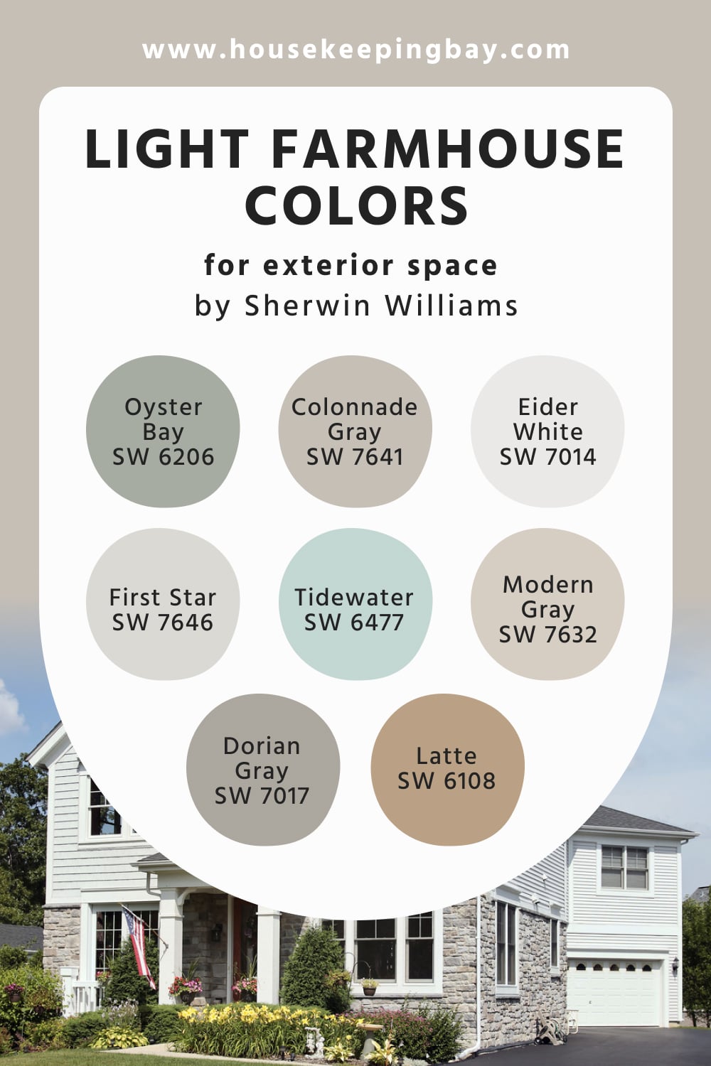 Light Sherwin Williams Farmhouse Colors For Exterior Space