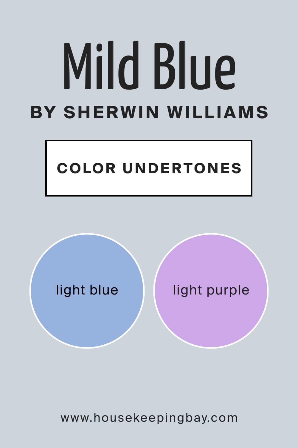 Mild Blue SW 6533 by Sherwin Williams Color Undertones