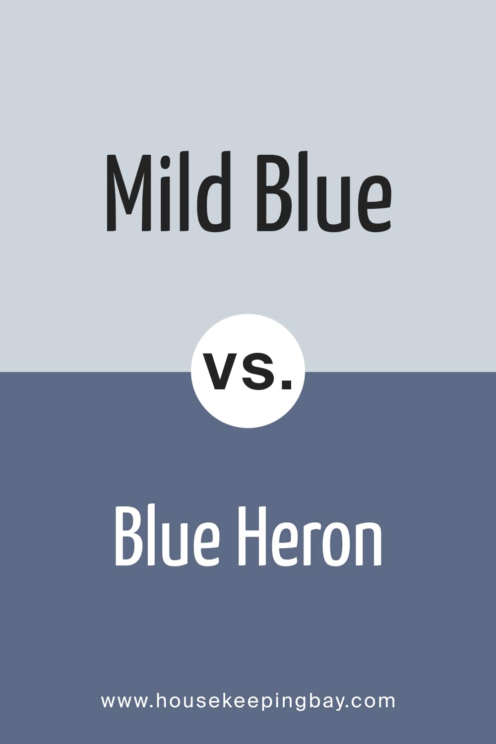 Mild Blue vs. Blue Heron