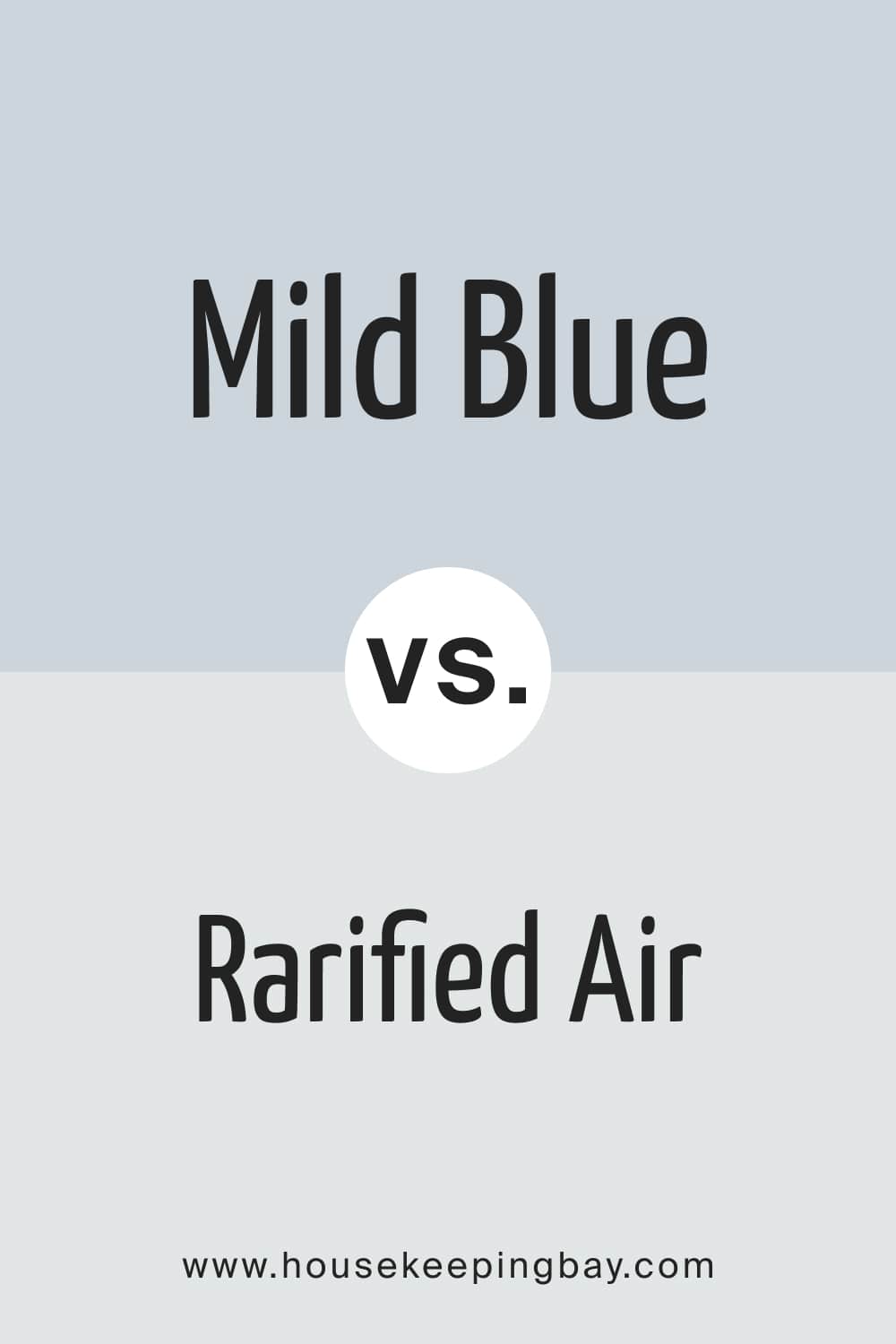 Mild Blue vs. Rarified Air