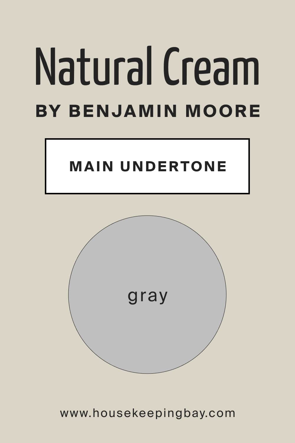 Natural Cream OC 14 by Sherwin Williams Color Undertones