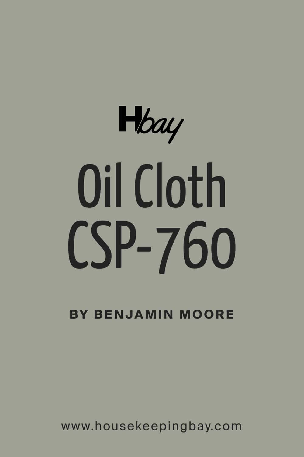 Oil Cloth CSP 760 by Benjamin Moore