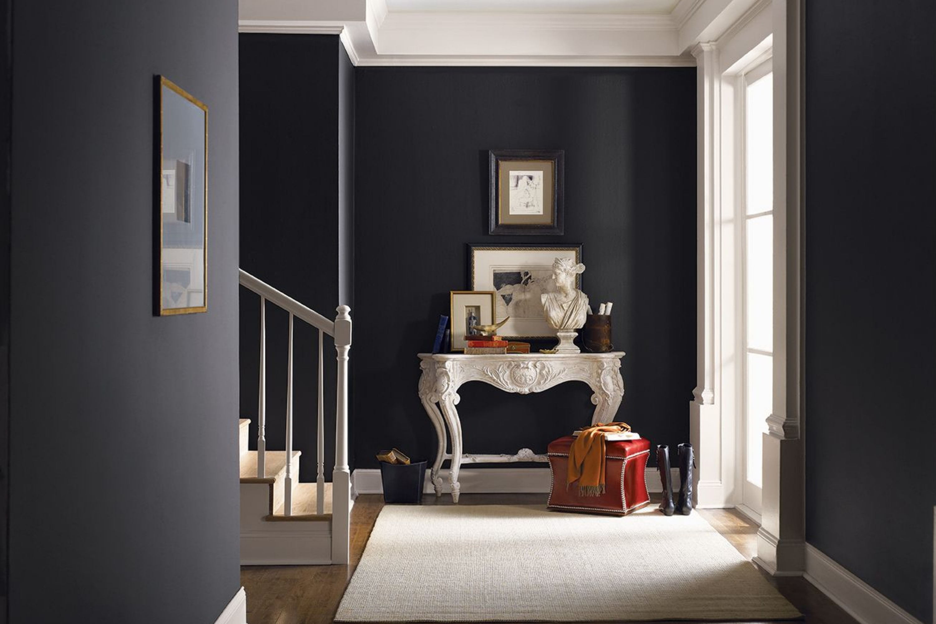 Sherwin Williams SW 6258 Tricorn Black Paint Color