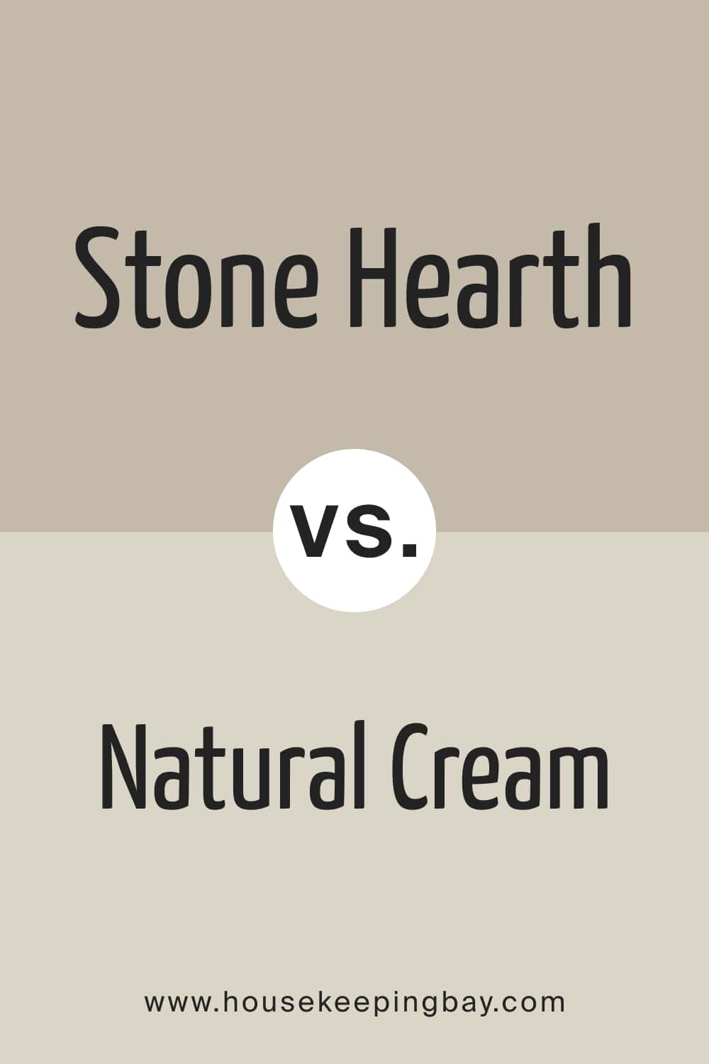 Stone Hearth vs Natural Cream