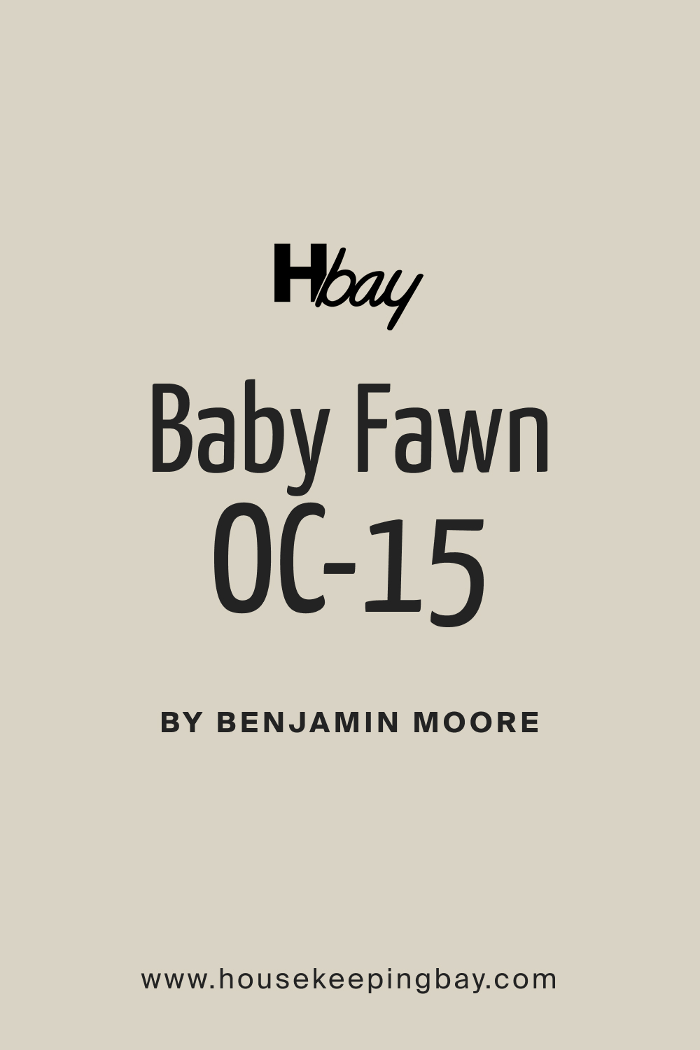 Baby Fawn OC 15 Paint Color by Benjamin Moore