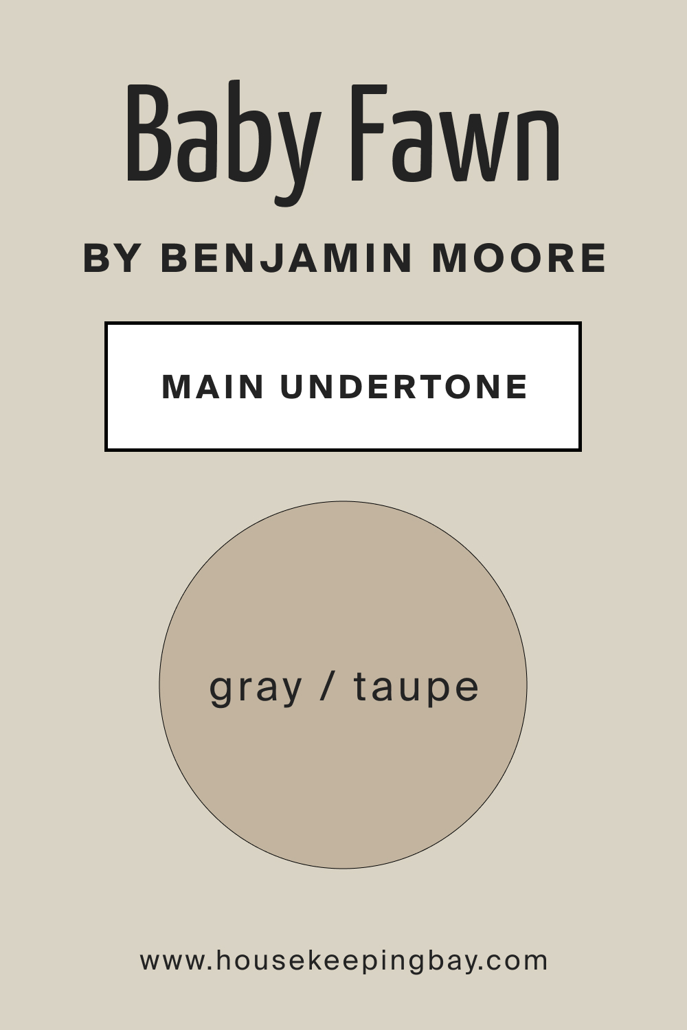 Baby Fawn OC 15 by Benjamin Moore Undertone