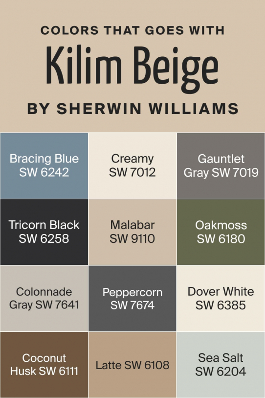 Kilim Beige SW-6106 Paint Color by Sherwin-Williams