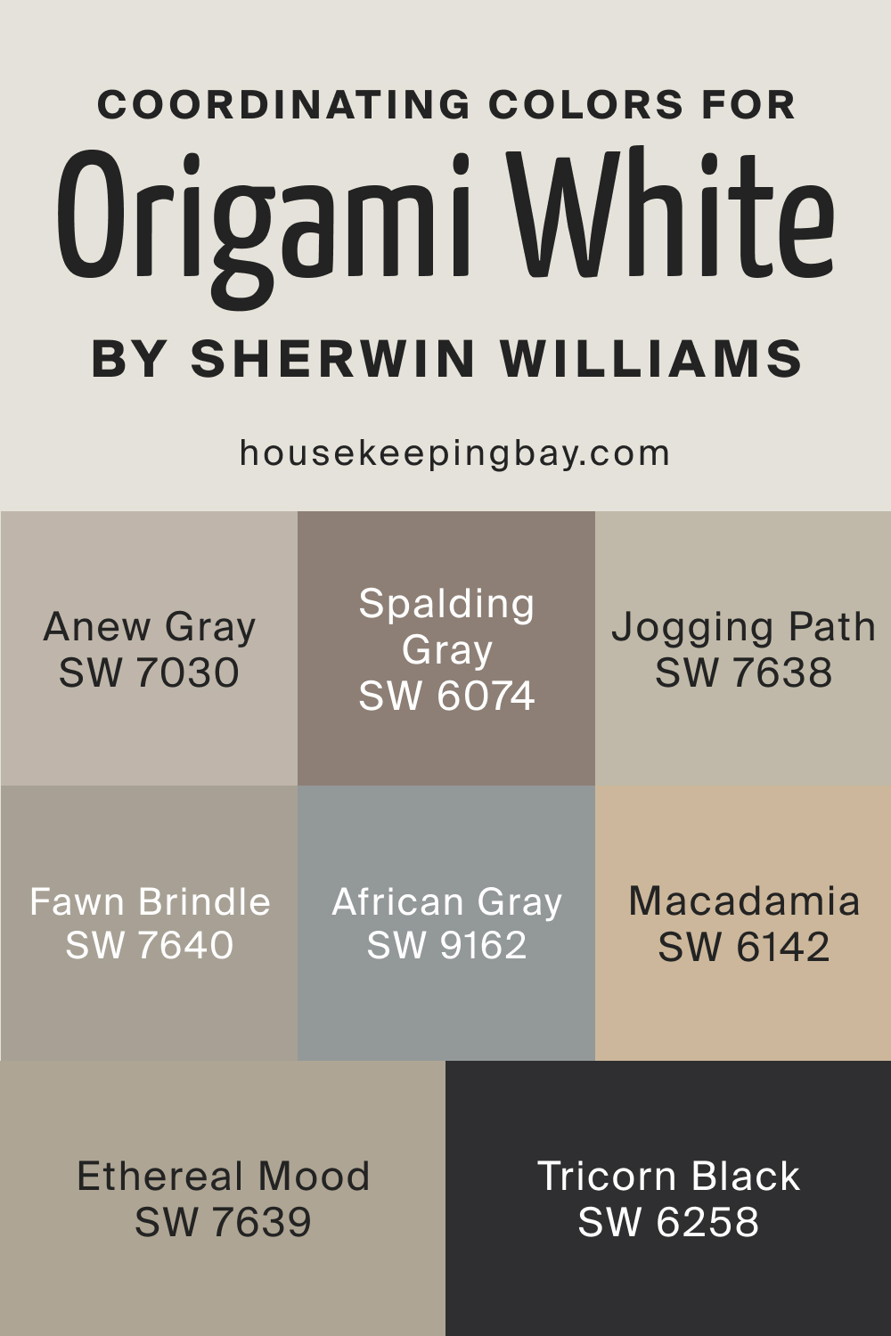 origami white sw 7636