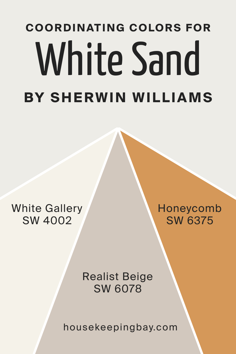 Coordinating Colors for White Sand SW 9582 by Sherwin Williams