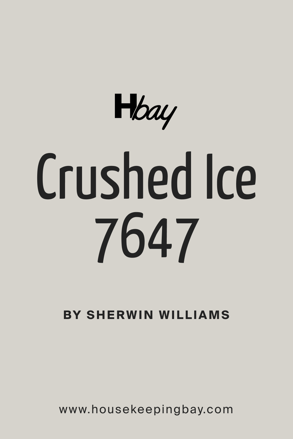 Crushed Ice SW 7647 Paint Color by Sherwin Williams