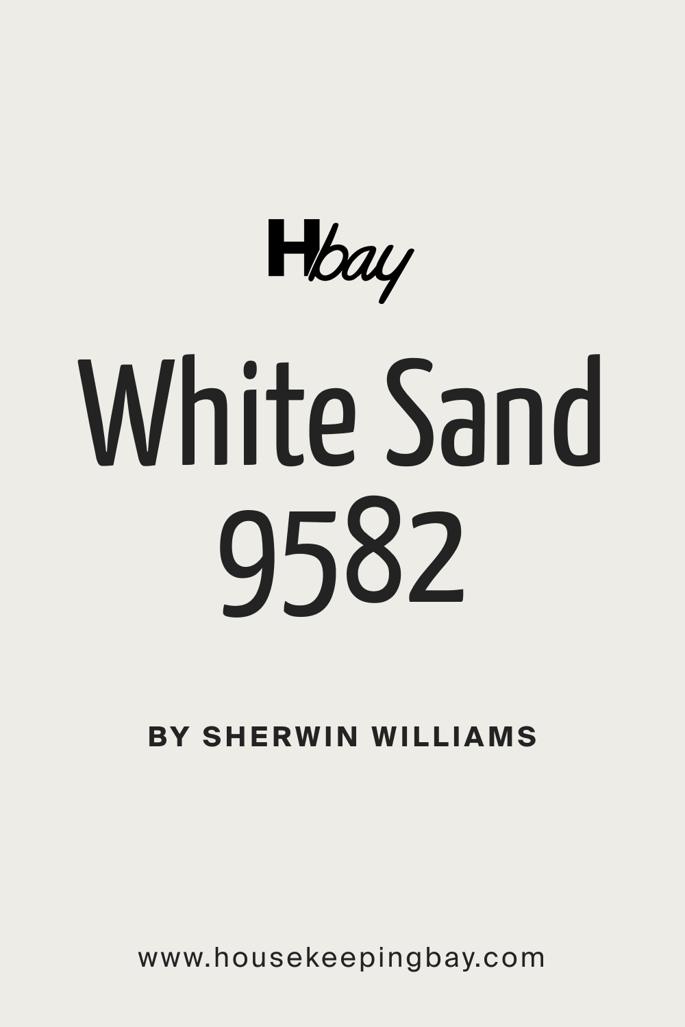 SW 9582 White Sand Paint Color by Sherwin Williams