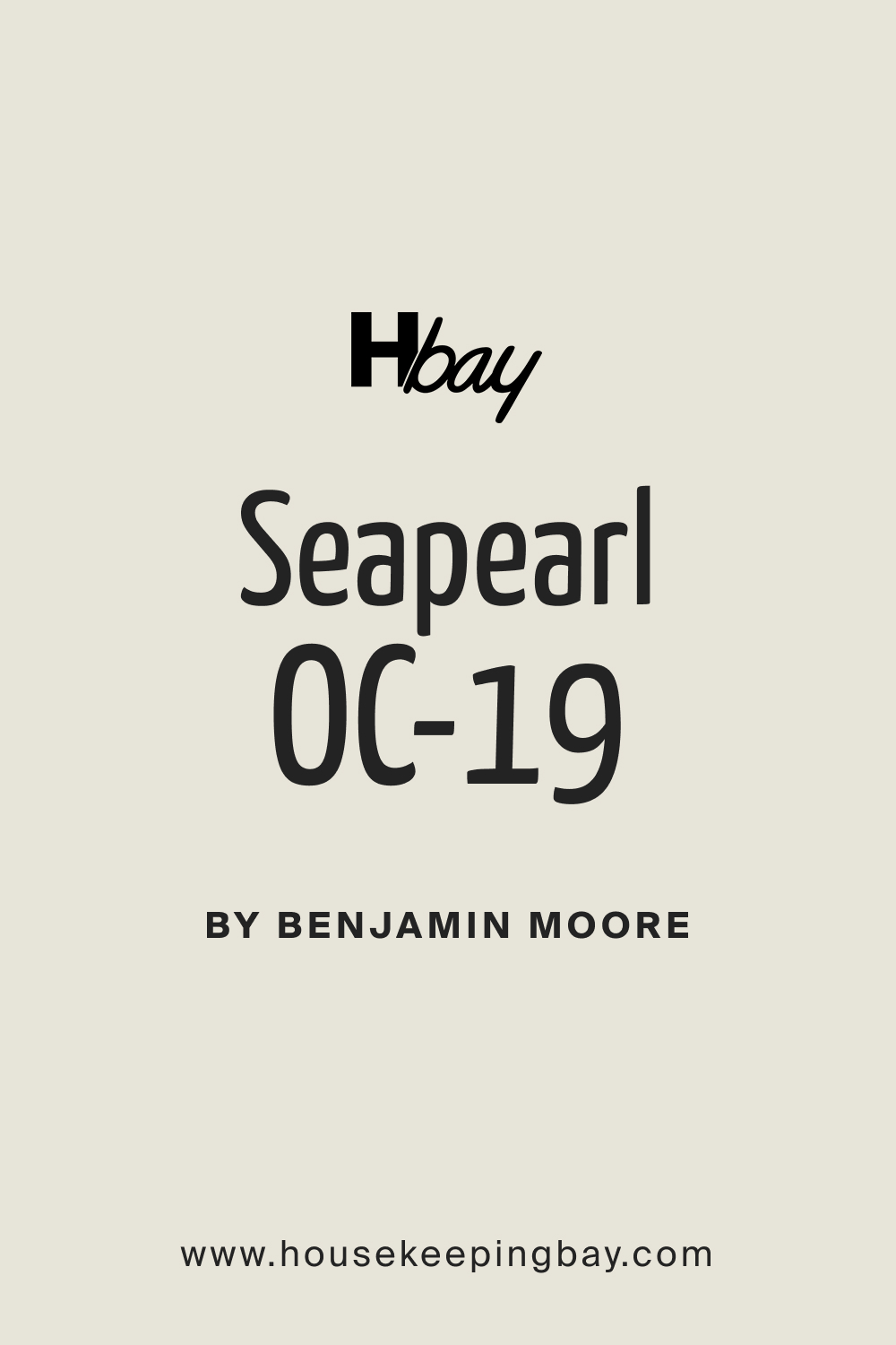 Seapearl OC 19 Paint Color by Benjamin Moore