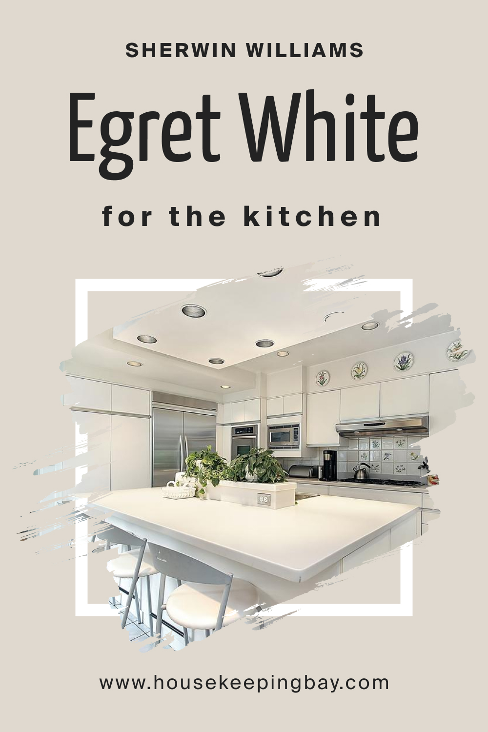 Sherwin Williams. Egret White SW 7570 For the Kitchen