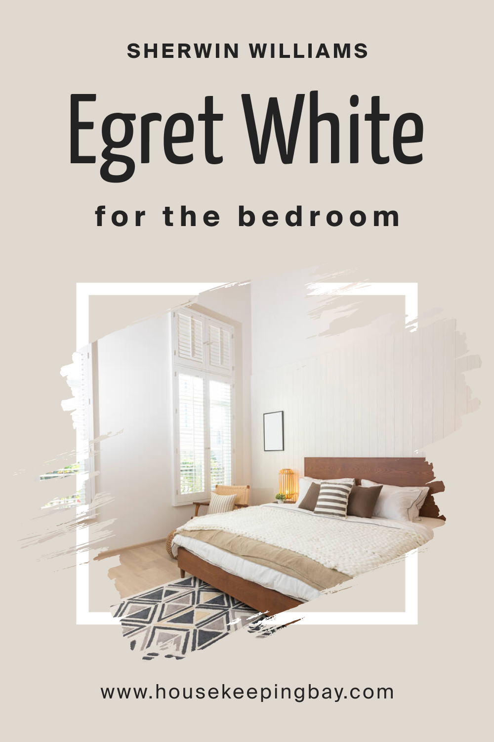 Sherwin Williams. Egret White SW 7570 For the bedroom