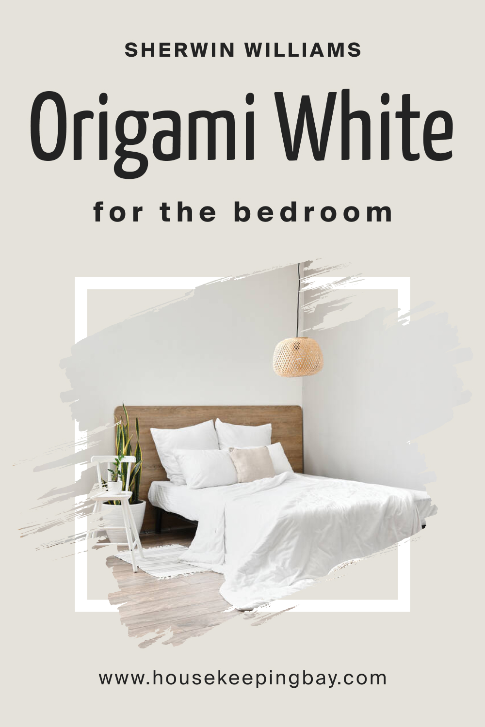 Sherwin Williams. Origami White SW 7636 For the bedroom