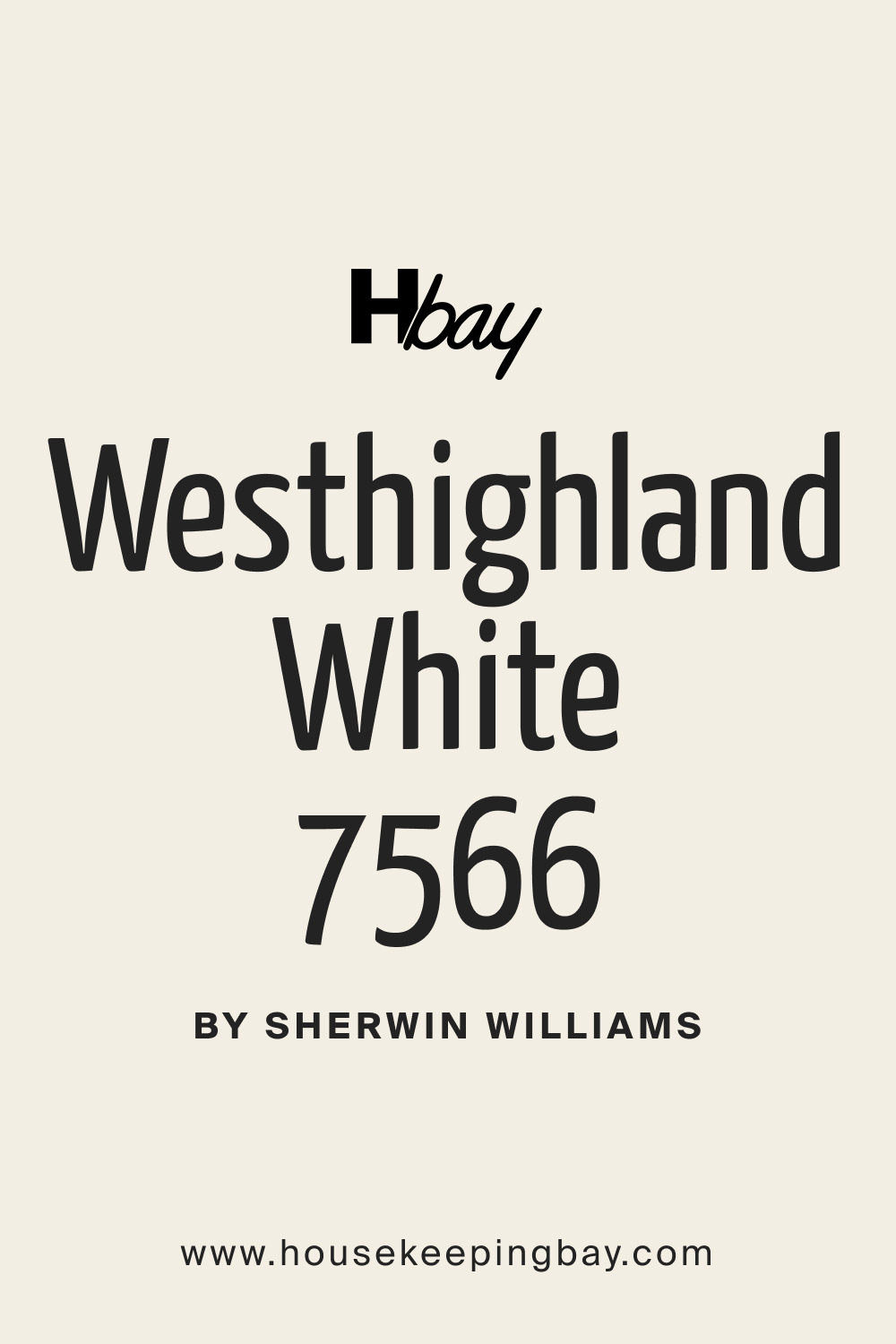 Westhighland White SW 7566 Paint Color by Sherwin Williams