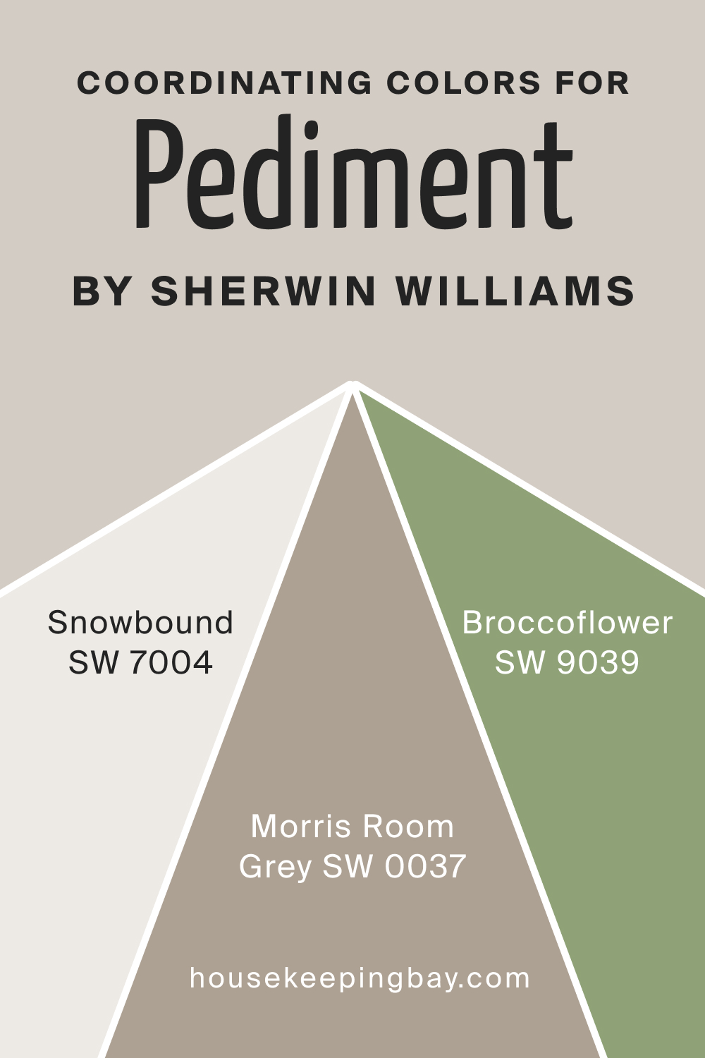 oordinating Colors for Pediment SW 7634 by Sherwin Williams