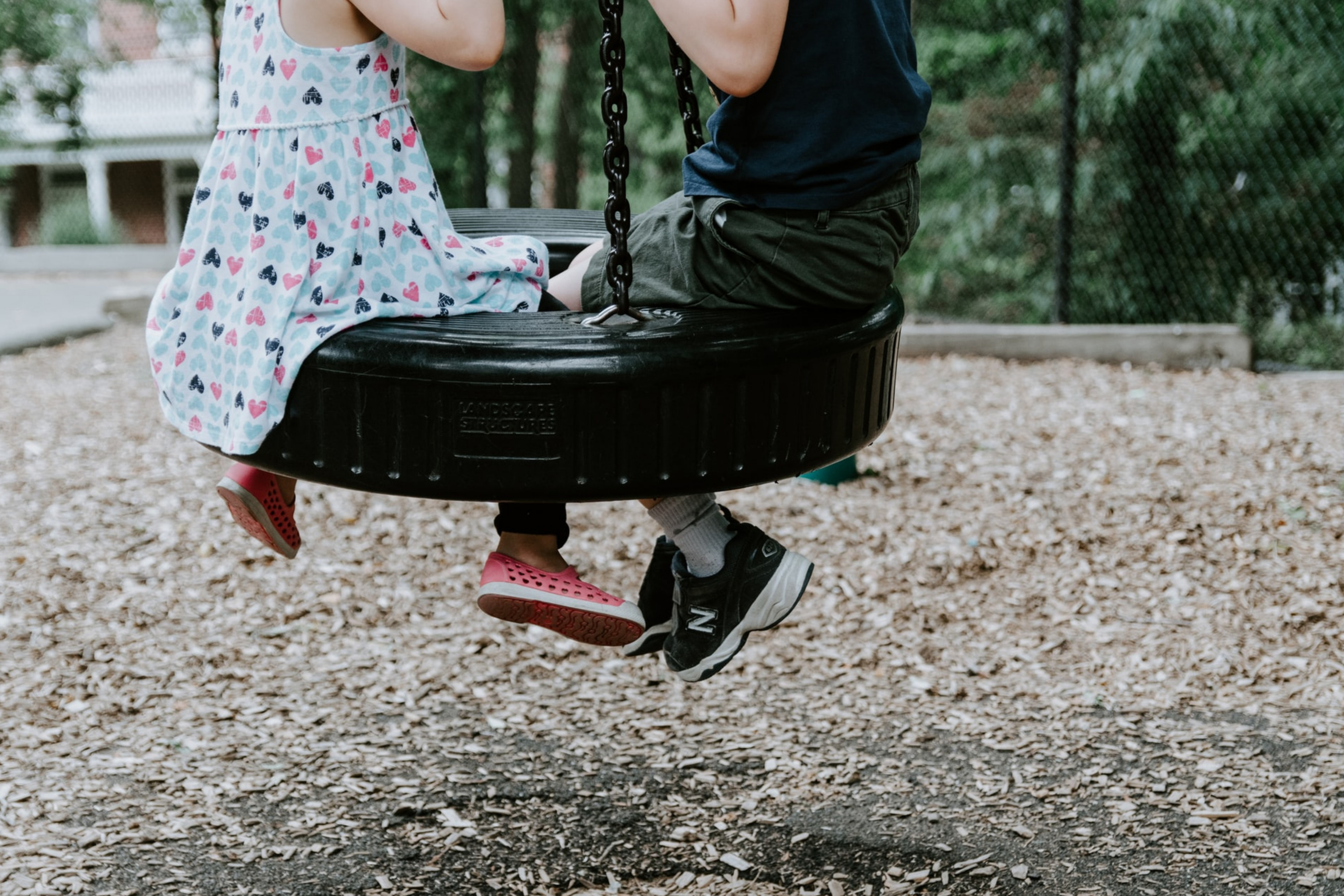 15. Design a Playground for Kids From Car Parts