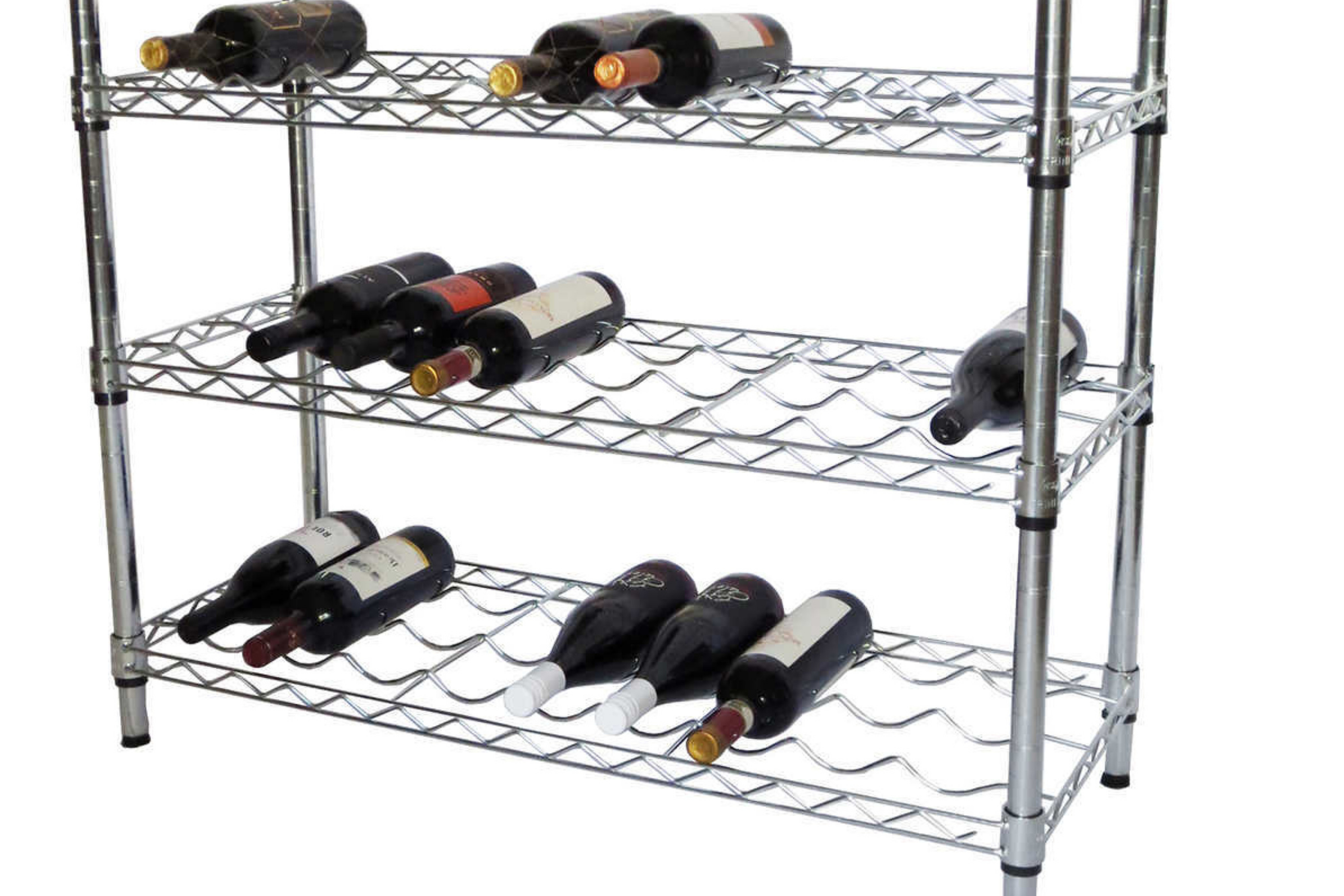 7. Prepare a Unique Wine Rack From Your Car’s Grille