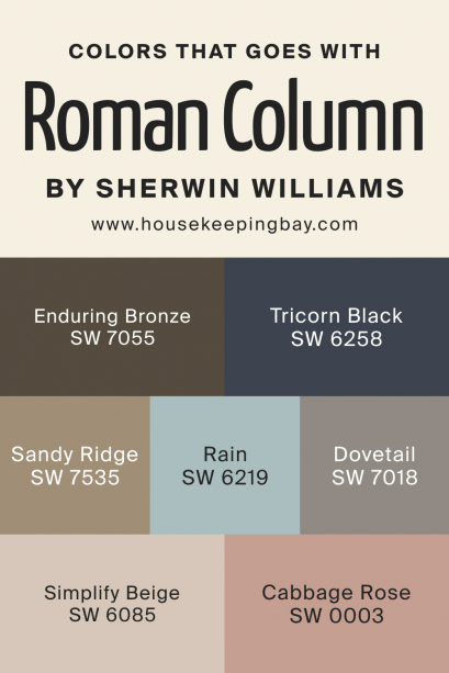 Roman Column SW 7562 by Sherwin-Williams - Housekeepingbay