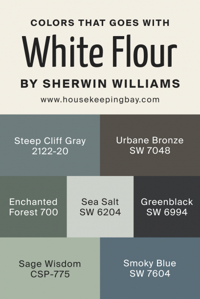 White Flour SW 7102 by Sherwin-Williams - Housekeepingbay