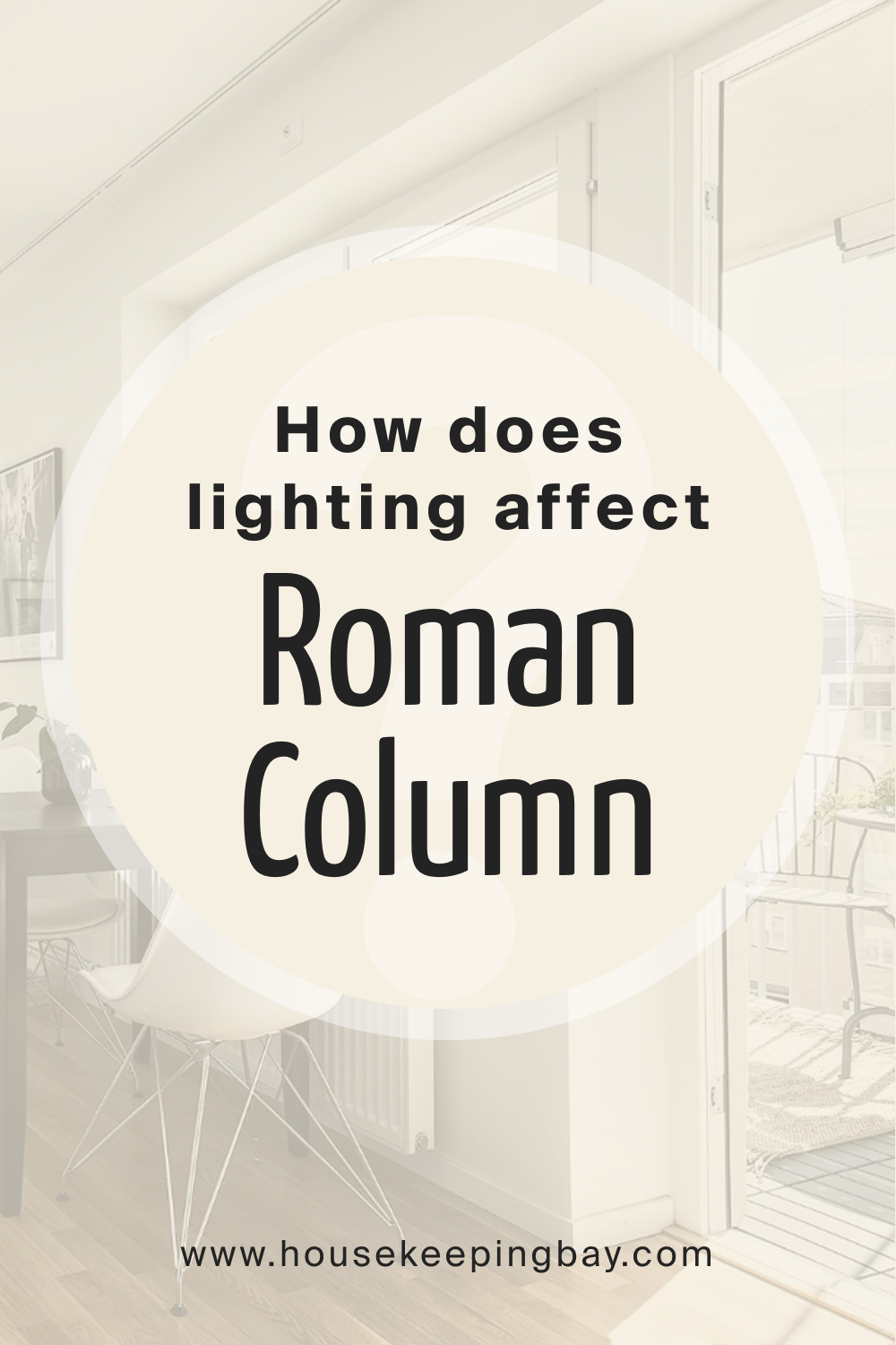 How does lighting affect SW Roman Column
