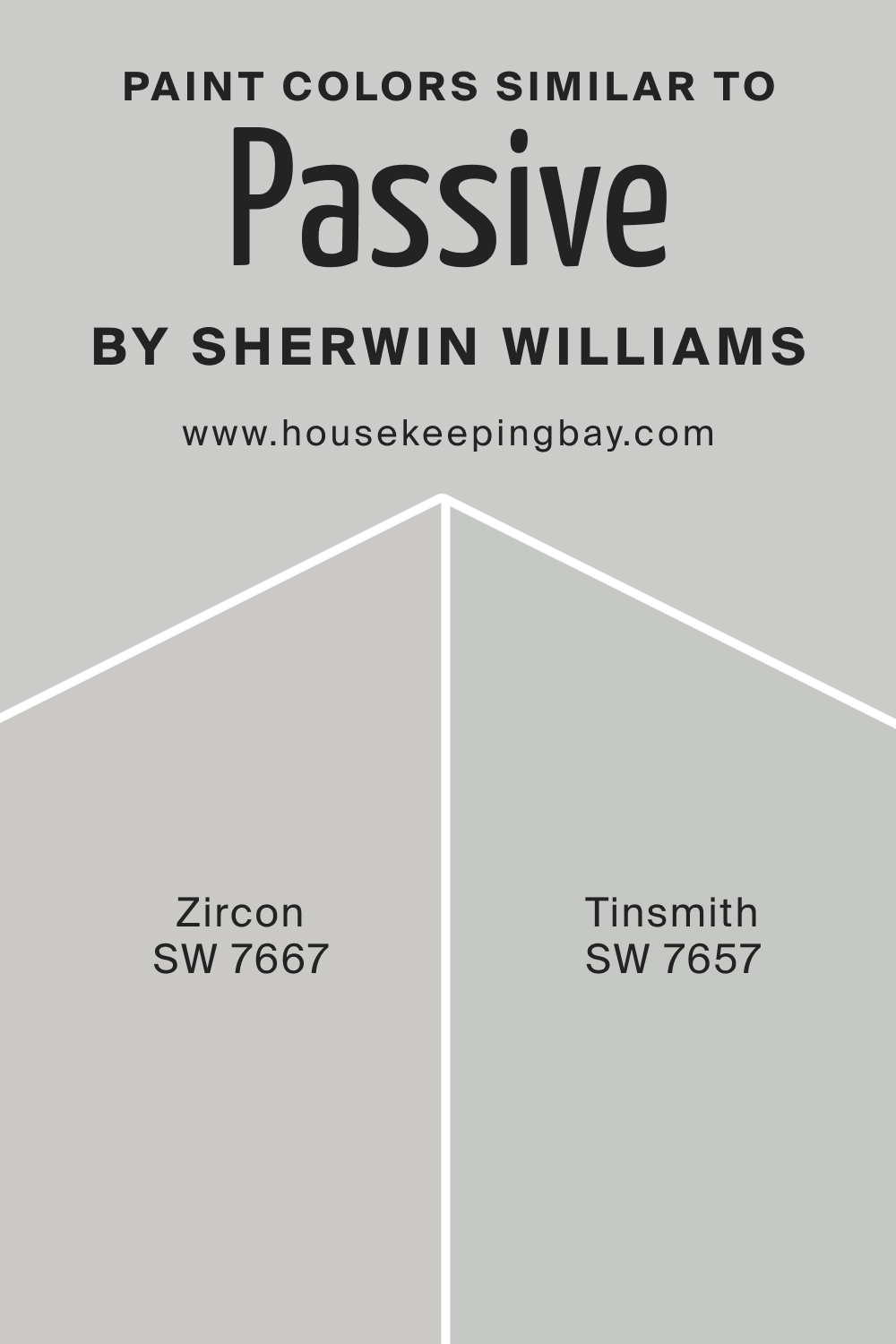 Paint Colors Similar to SW Passive by Sherwin Williams