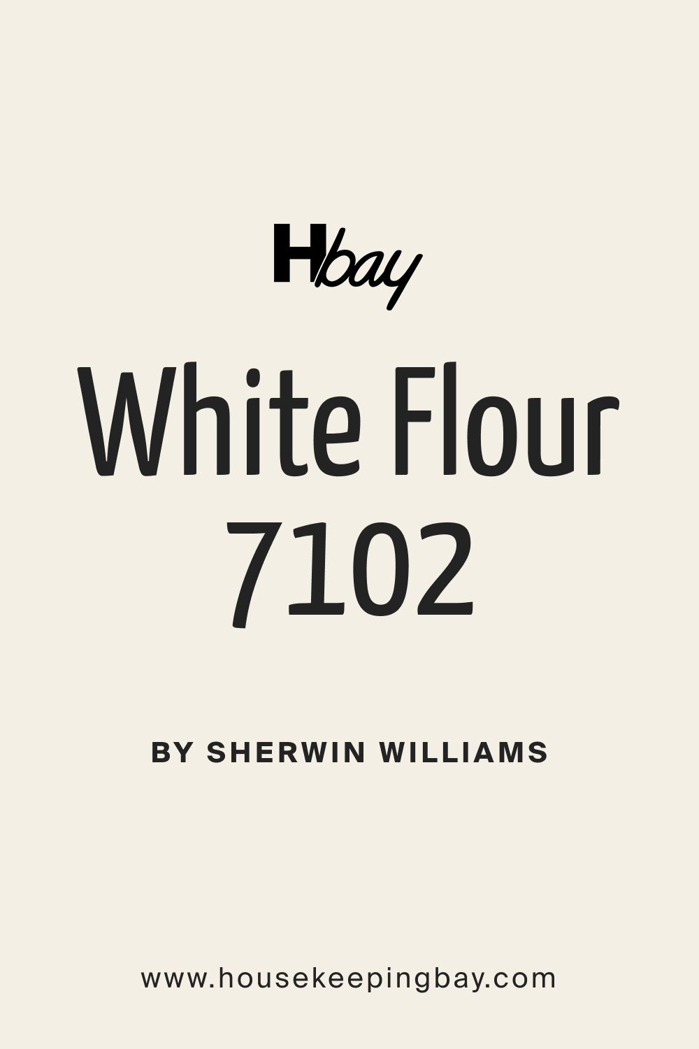 SW 7102 White Flour Paint Color by Sherwin Williams