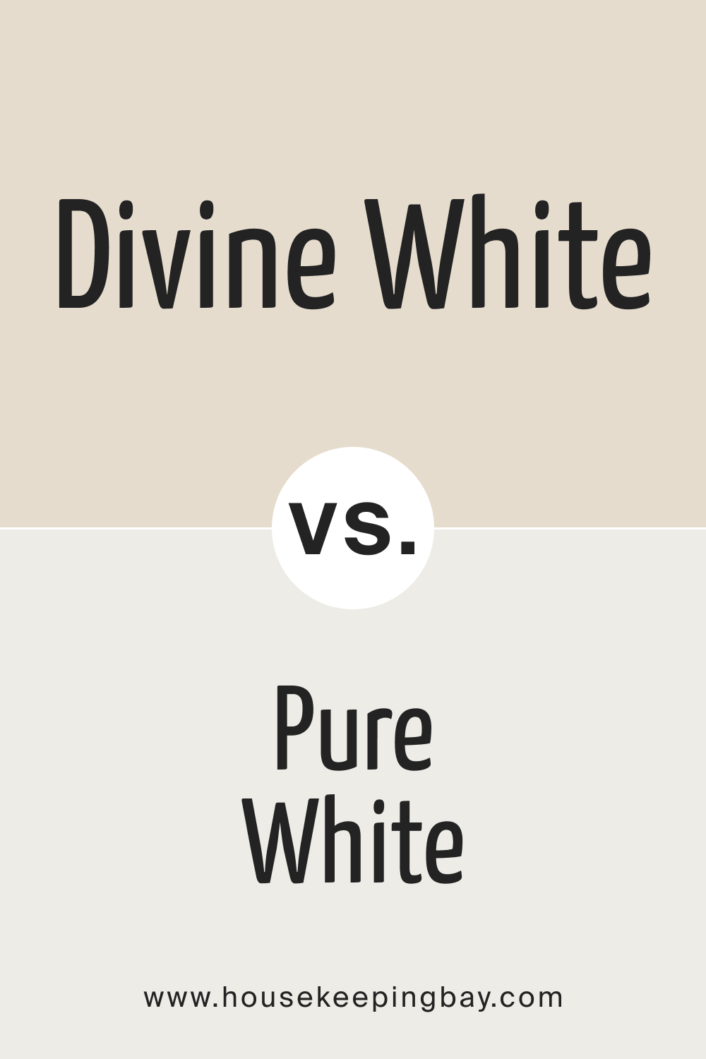 SW Divine White vs Pure White