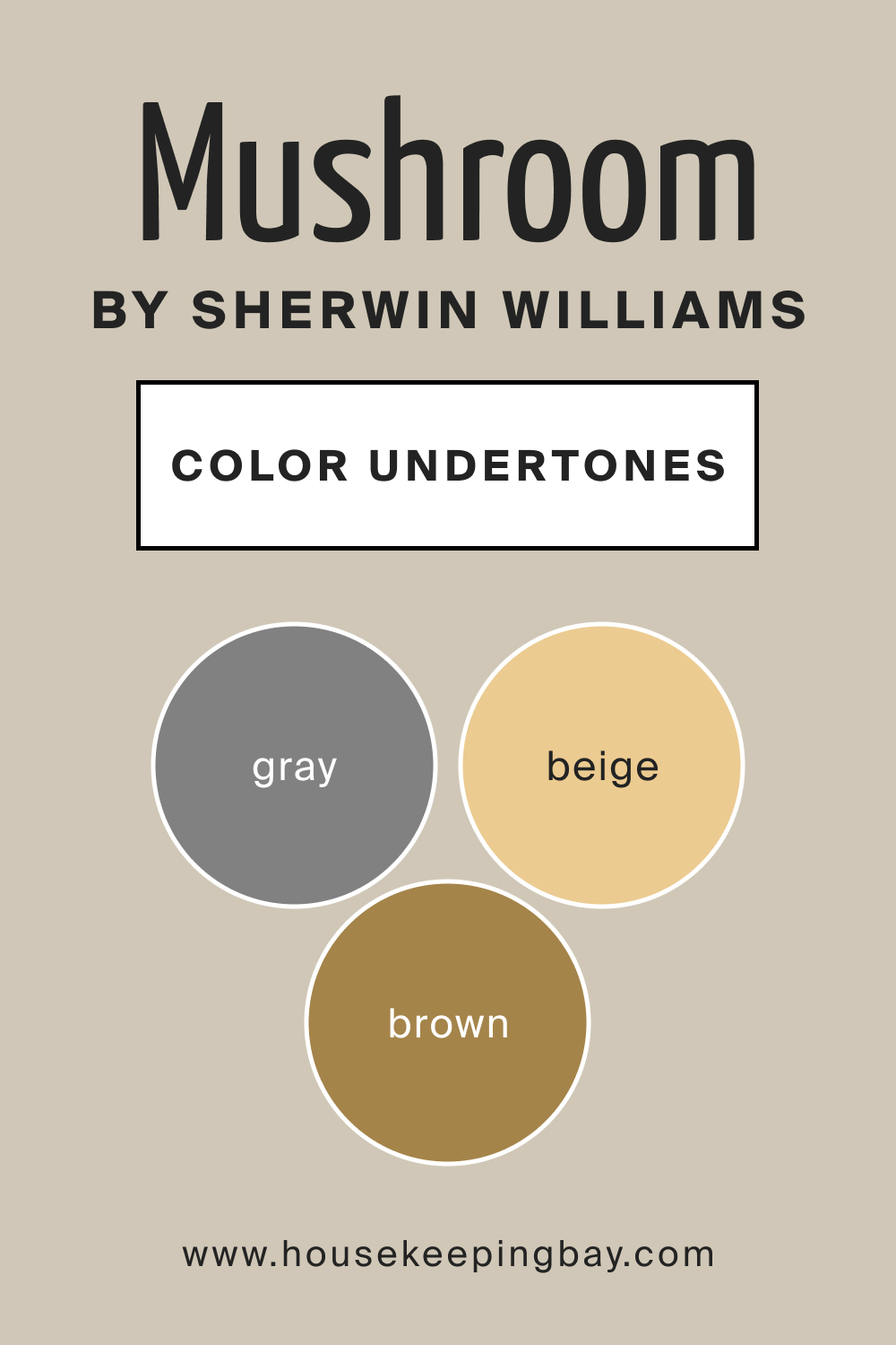 SW Mushroom by Sherwin Williams Main Color Undertone
