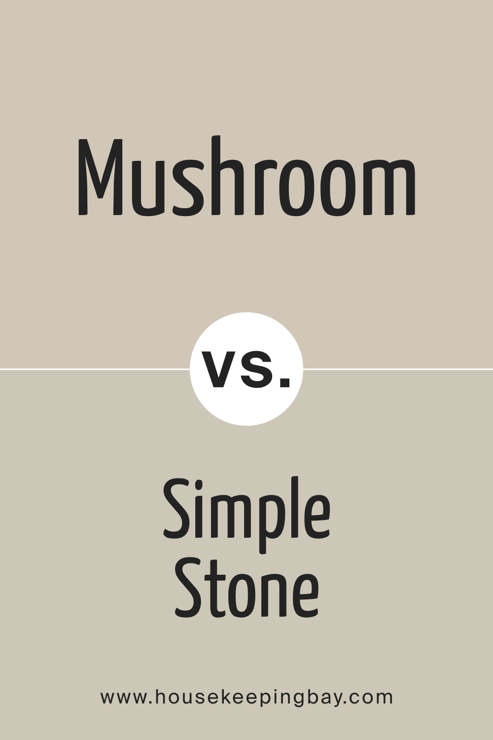 SW Mushroom vs SW Simple Stone