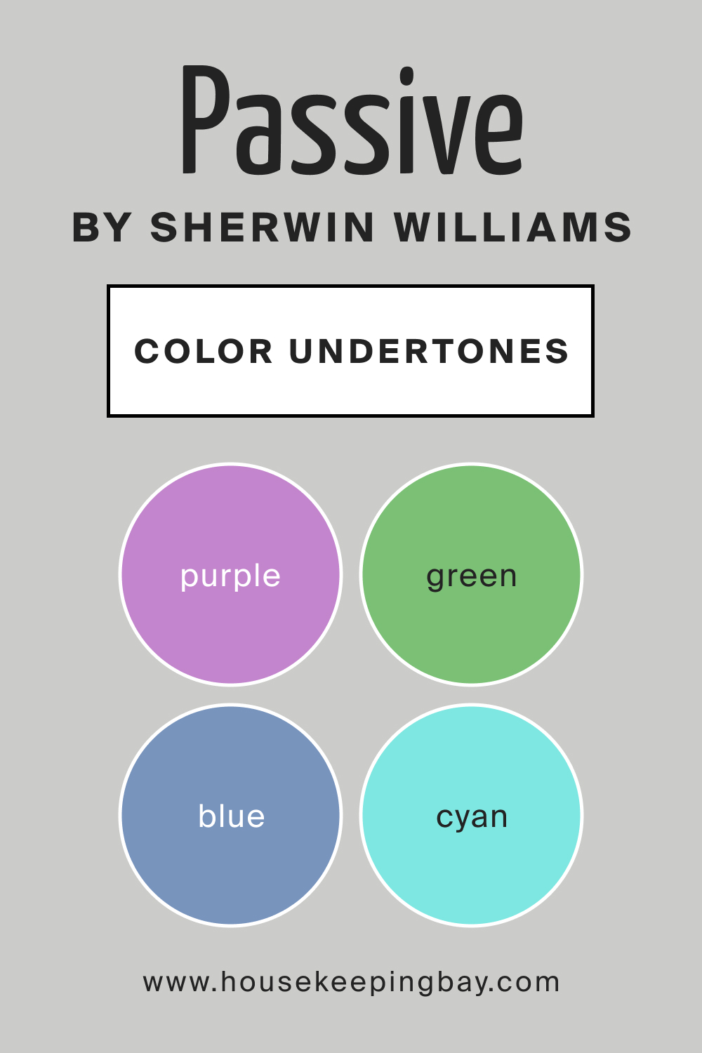 SW Passive by Sherwin Williams Main Color Undertone