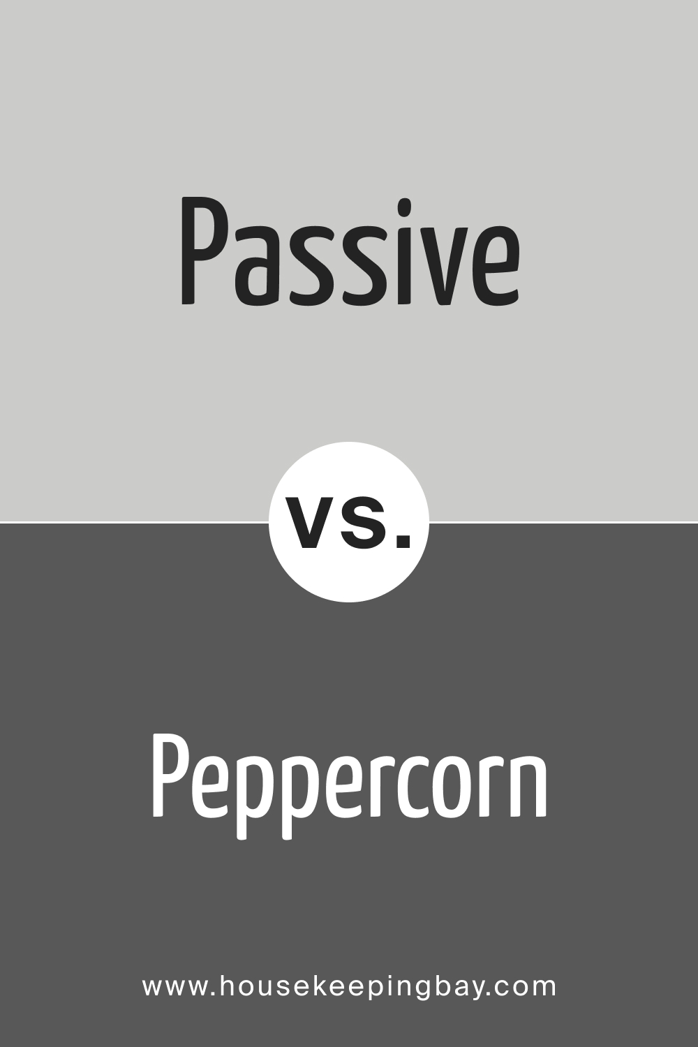 SW Passive vs Peppercorn