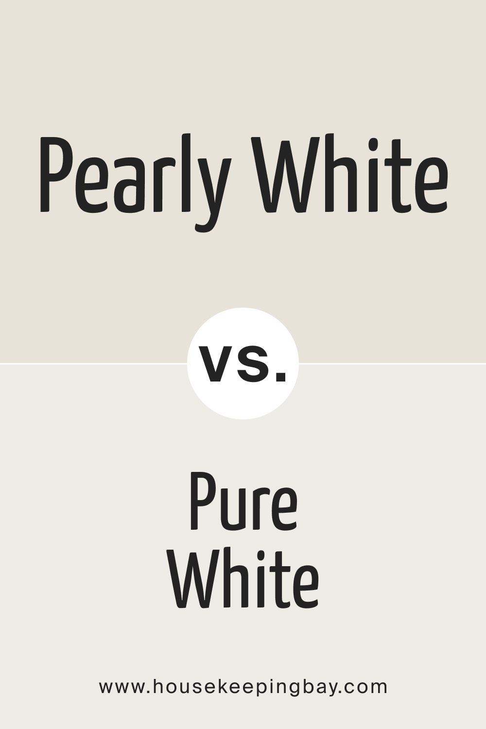 SW Pearly White vs Pure White