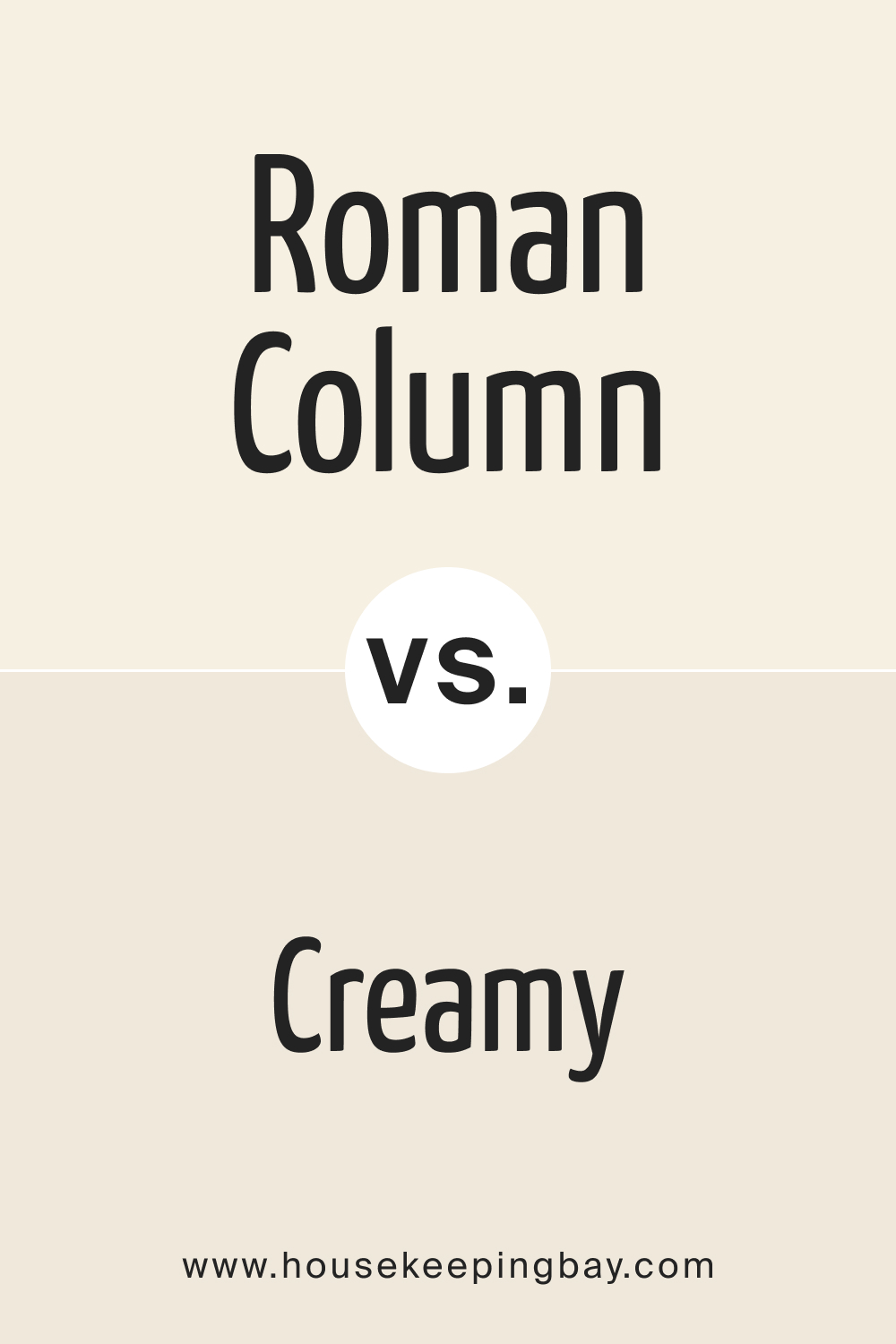 SW Roman Column vs Creamy