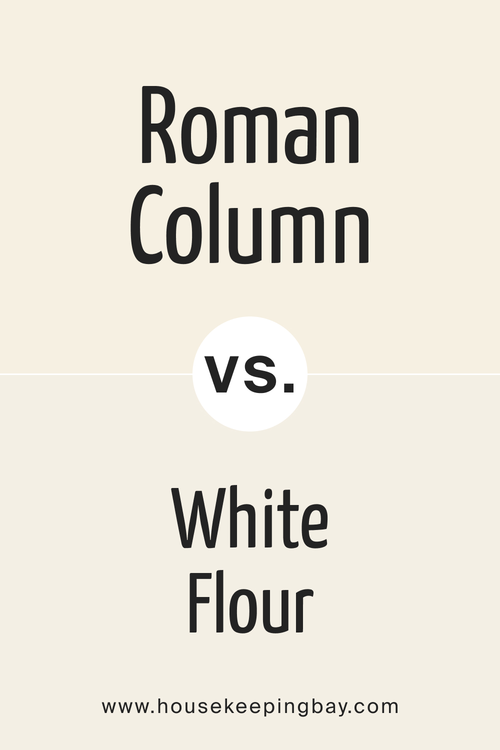 SW Roman Column vs White Flour