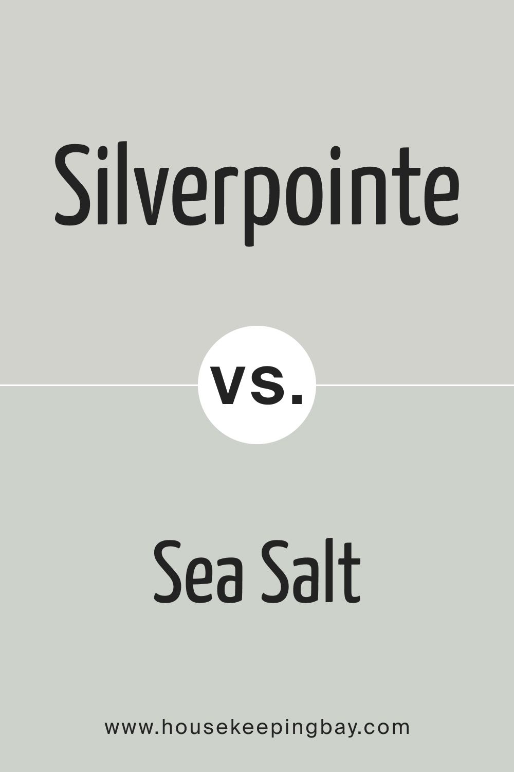 SW Silverpointe vs Sea Salt