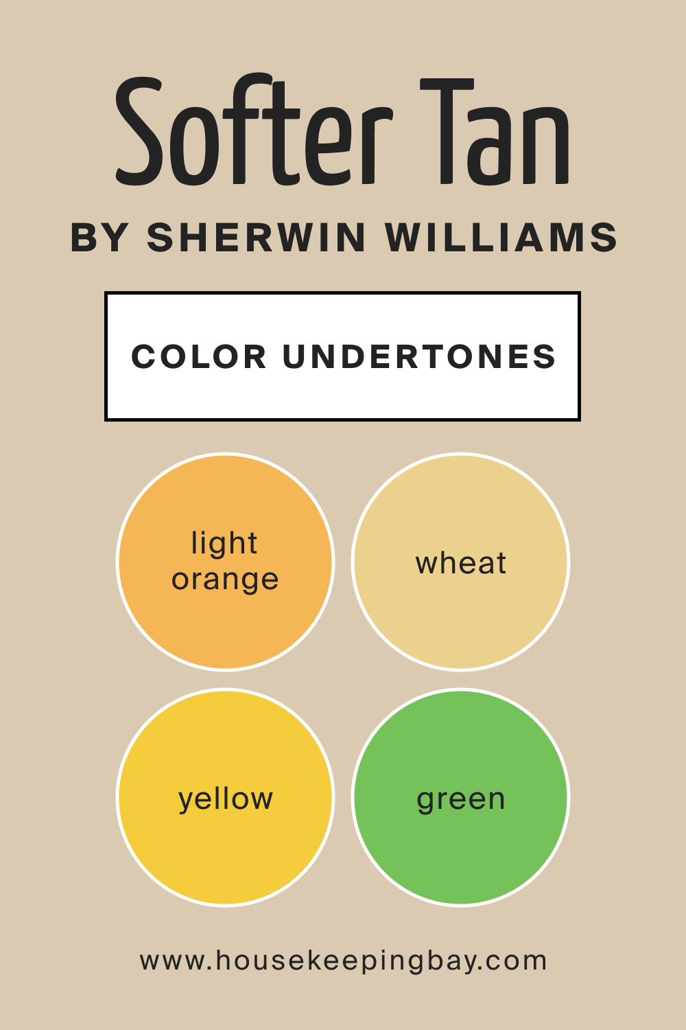 SW Softer Tan by Sherwin Williams Main Color Undertone