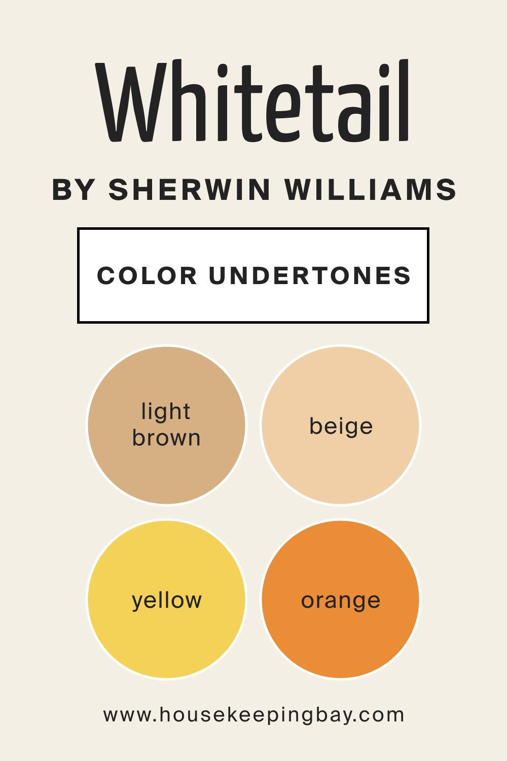 SW Whitetail by Sherwin Williams Main Color Undertone