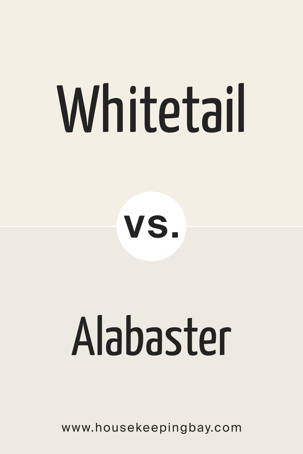 SW Whitetail vs Alabaster