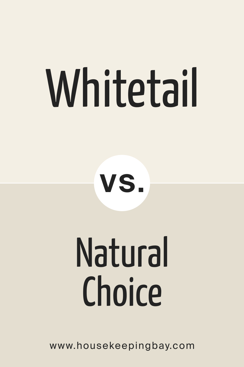 SW Whitetail vs Natural Choice