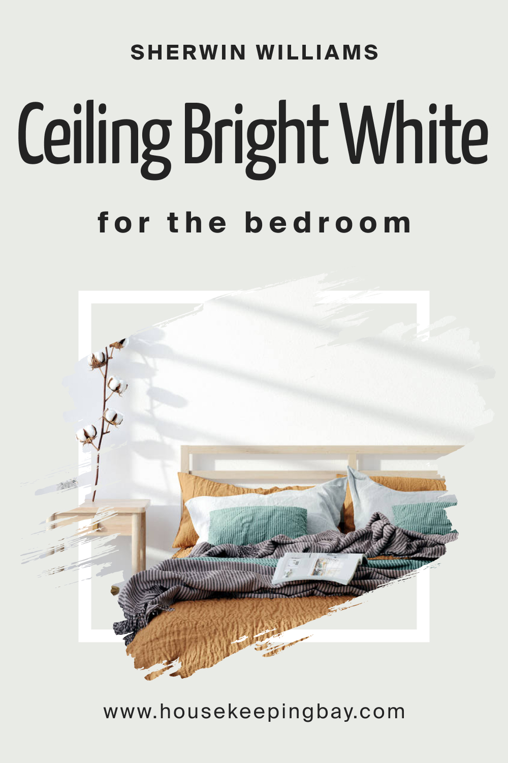 Sherwin Williams. SW Ceiling Bright White For the bedroom